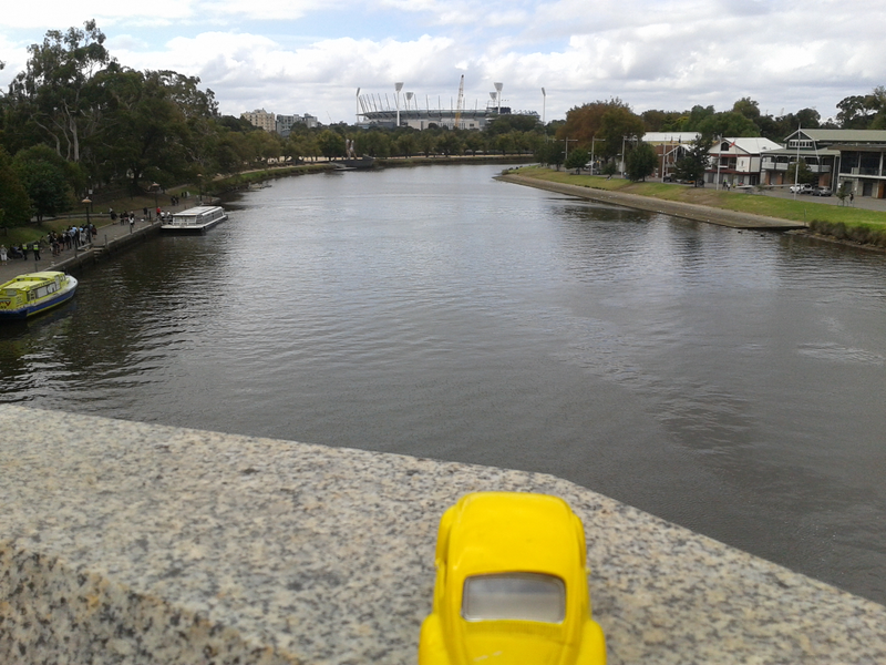 TTB looking down the Yarra at the MCG , the water is that bad it makes Flint’s look drinkable.